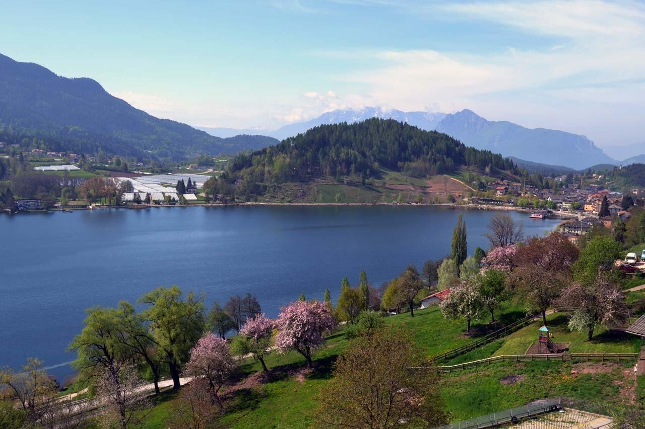 View south-west in spring