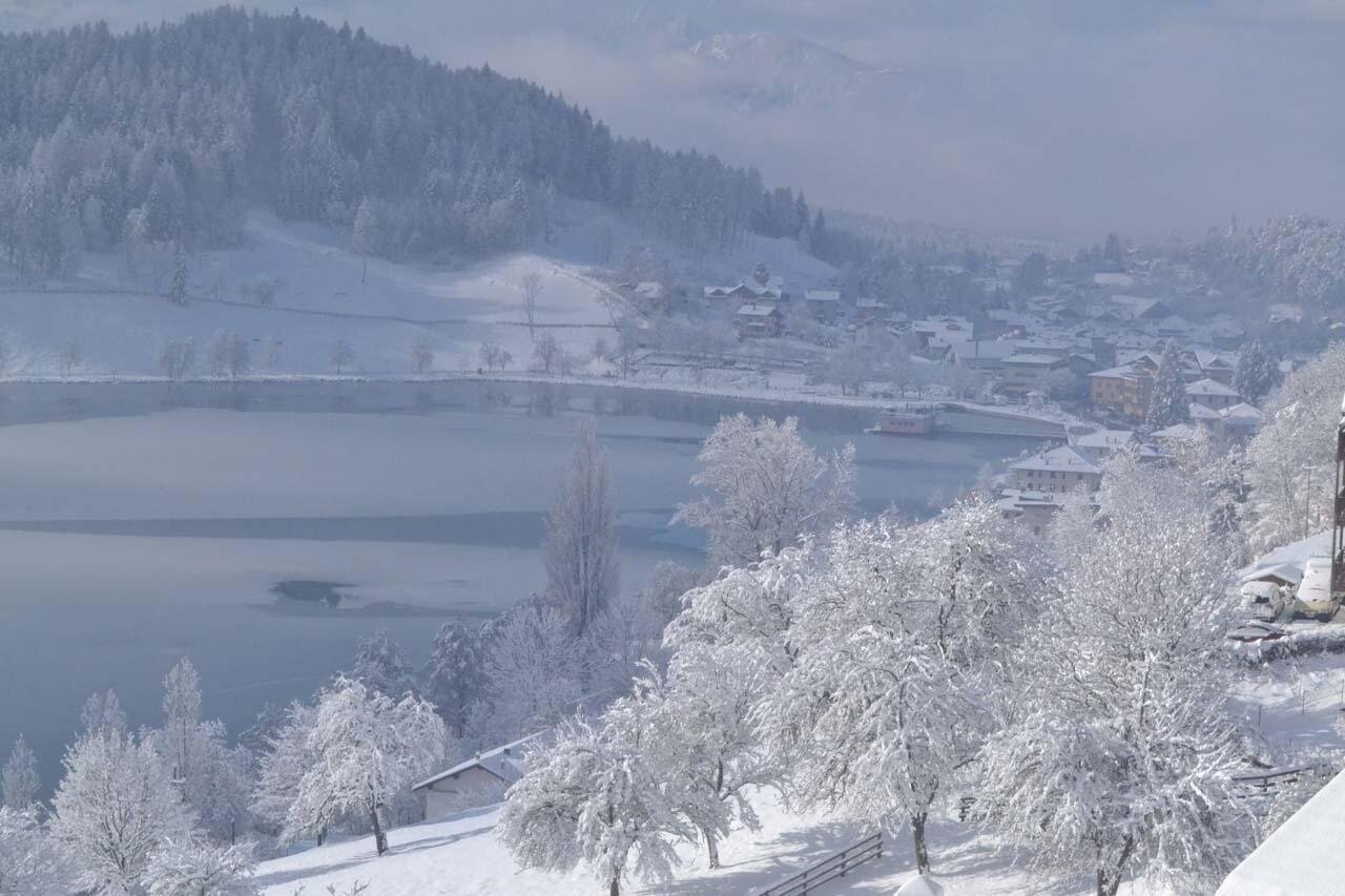 Vista verso sud-ovest invernale