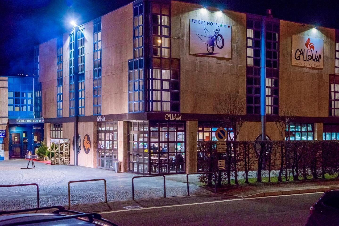 Fly Bike Hotel, Trento. Esterni