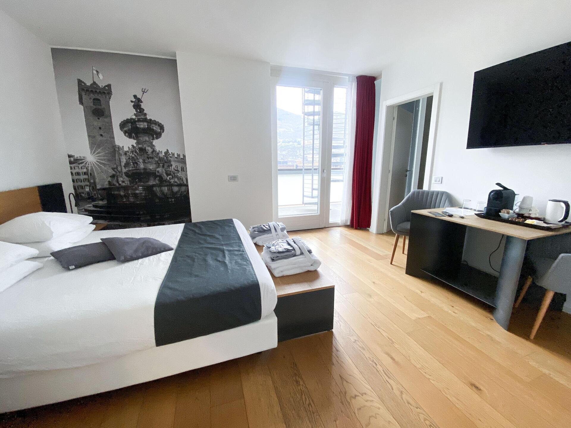 La Villa - Trento - Camera superior con balcone (1