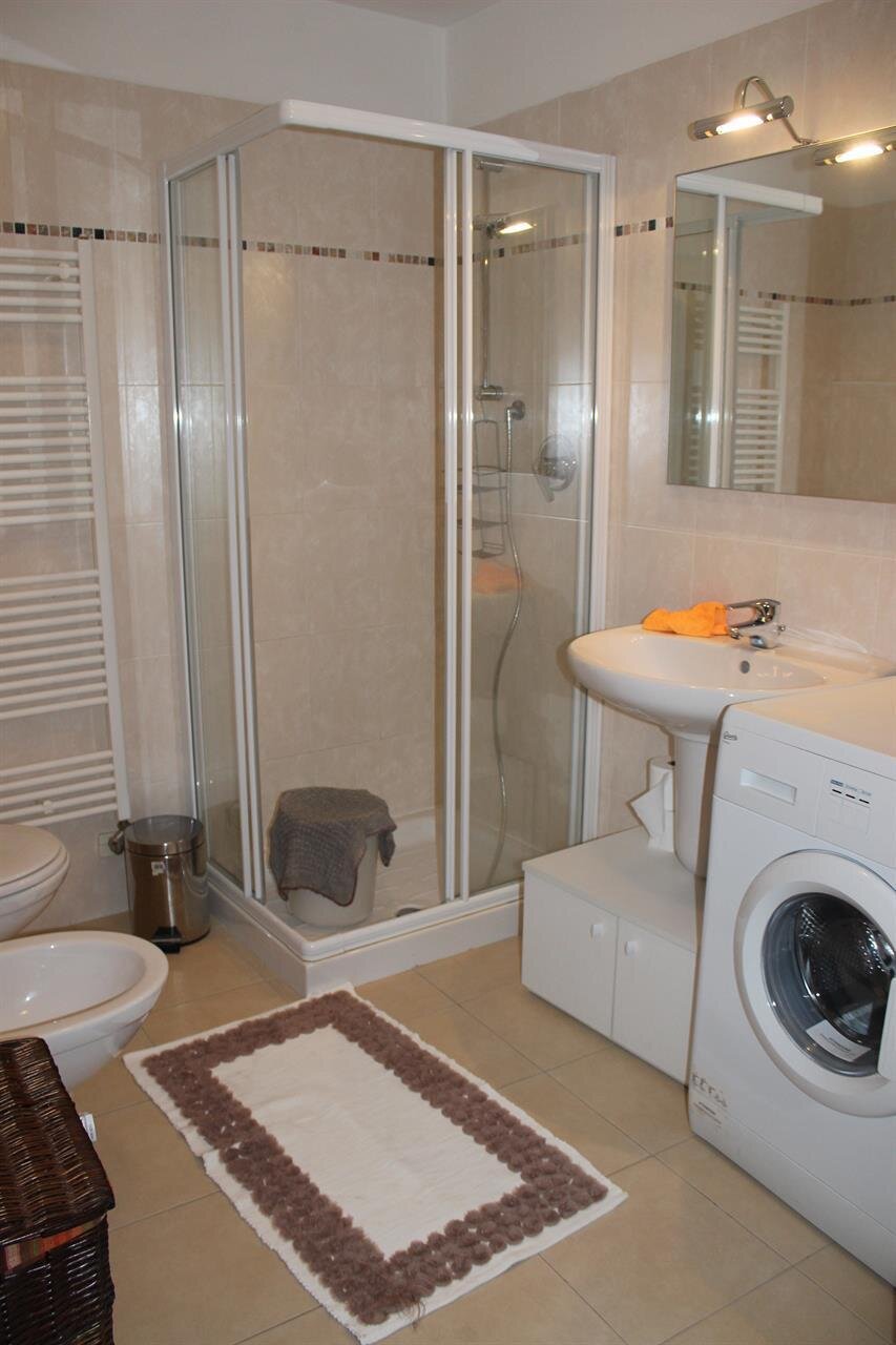 Kitchen blue apartment