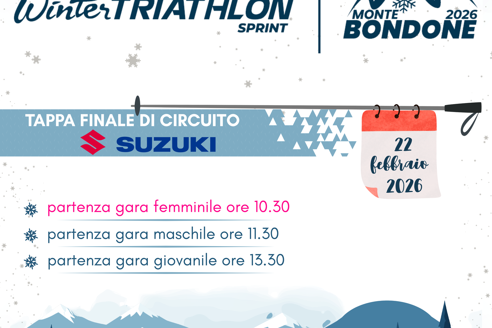 1° Winter Triathlon - Monte Bondone