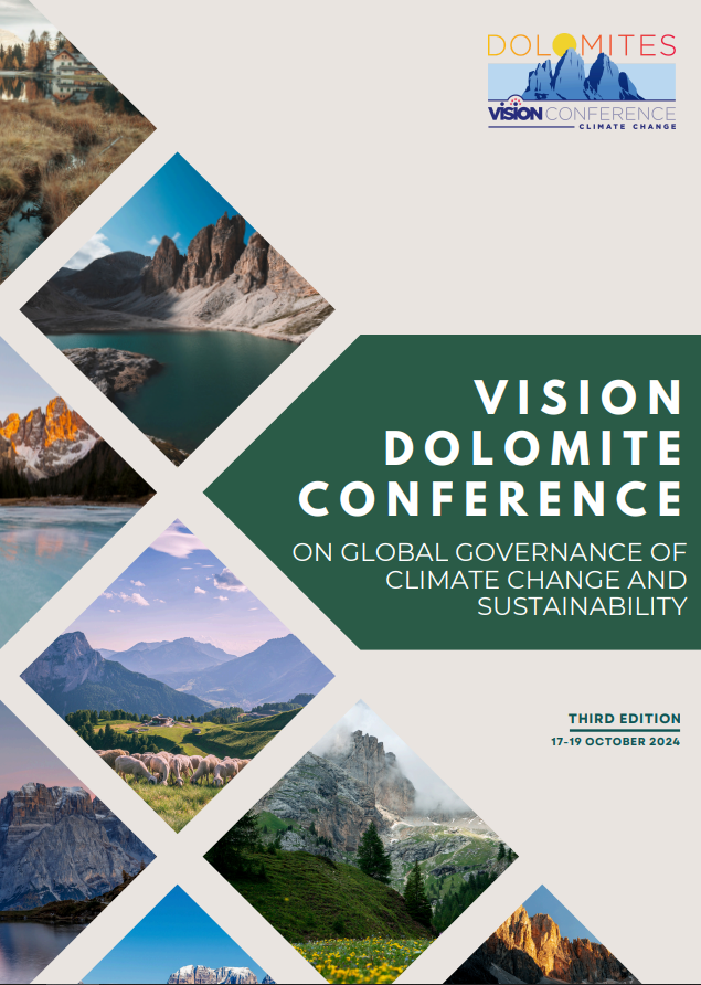 3^ Dolomite Conference  “Global Governance of Climate Change and Sustainability"