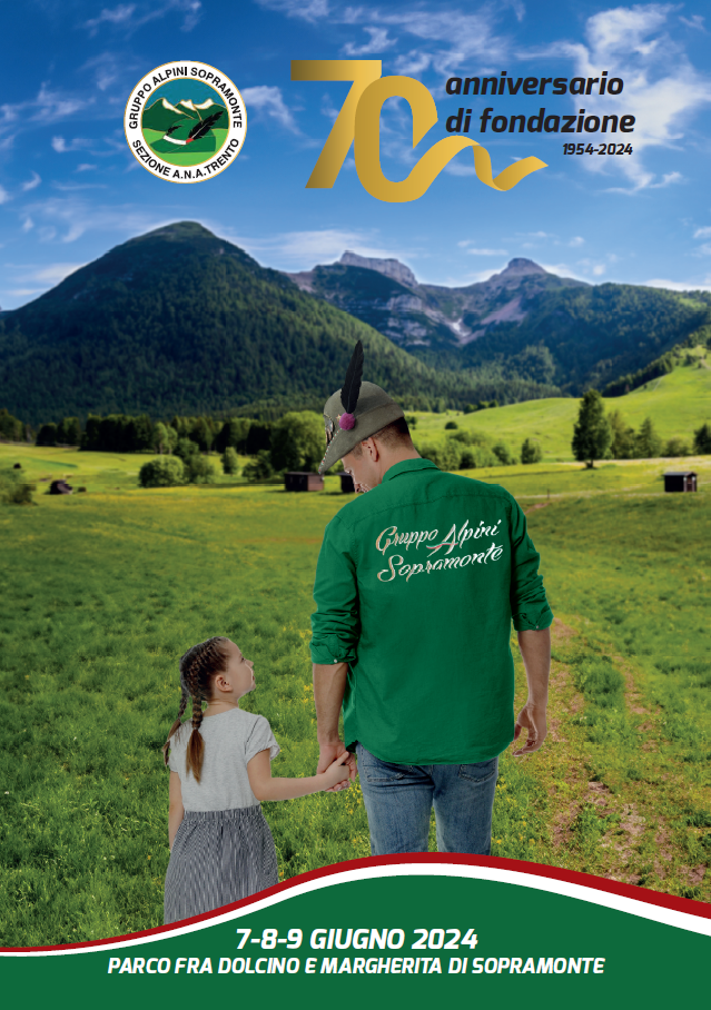 Founding anniversary 1954 - 2024 - Alpini di Sopramonte Group