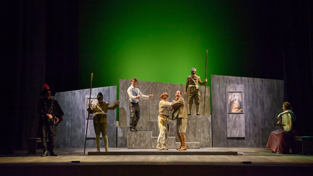 Arlecchino muto per spavento