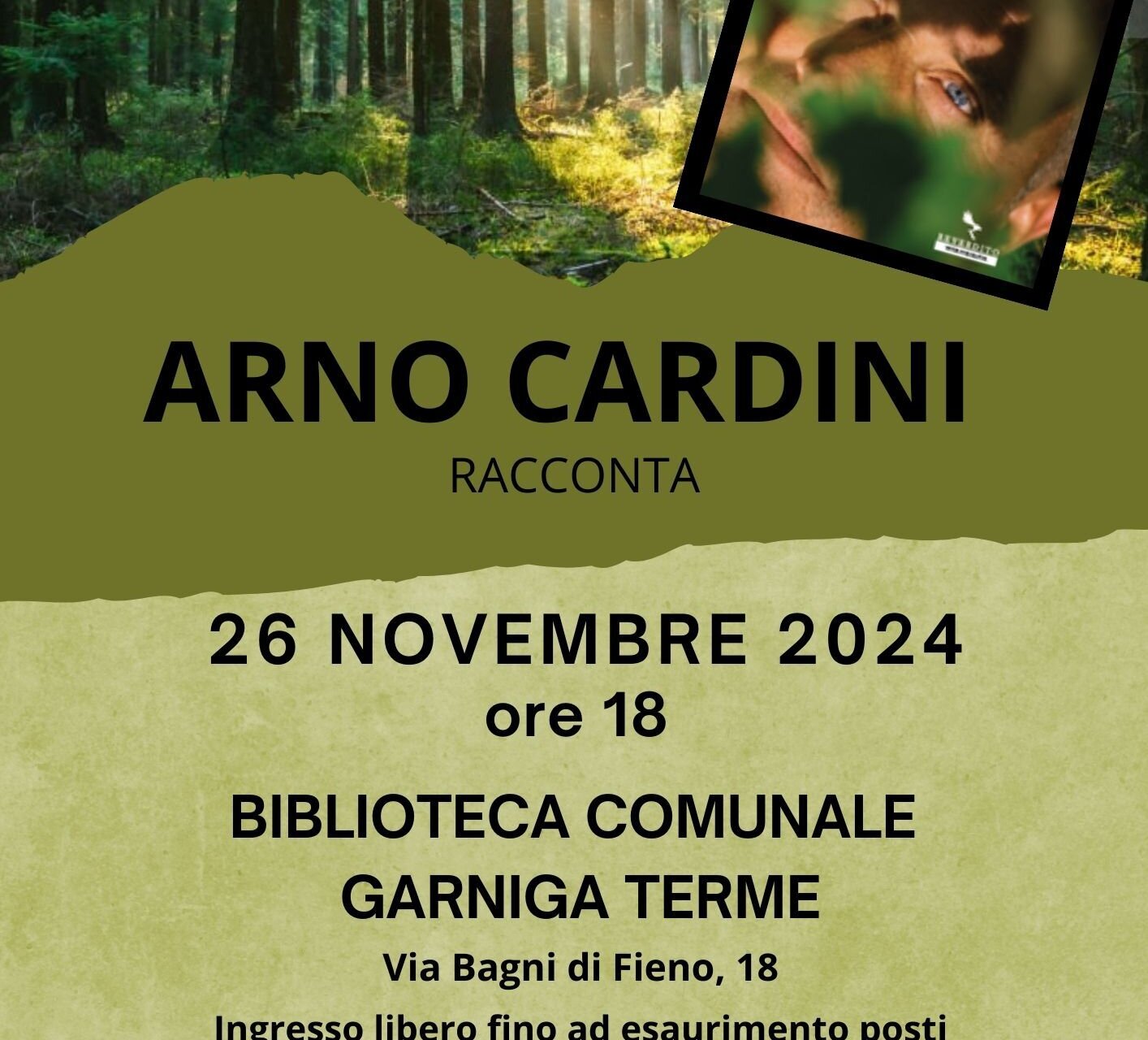 Arno Cardini - Stadtbibliothek von Garniga Terme