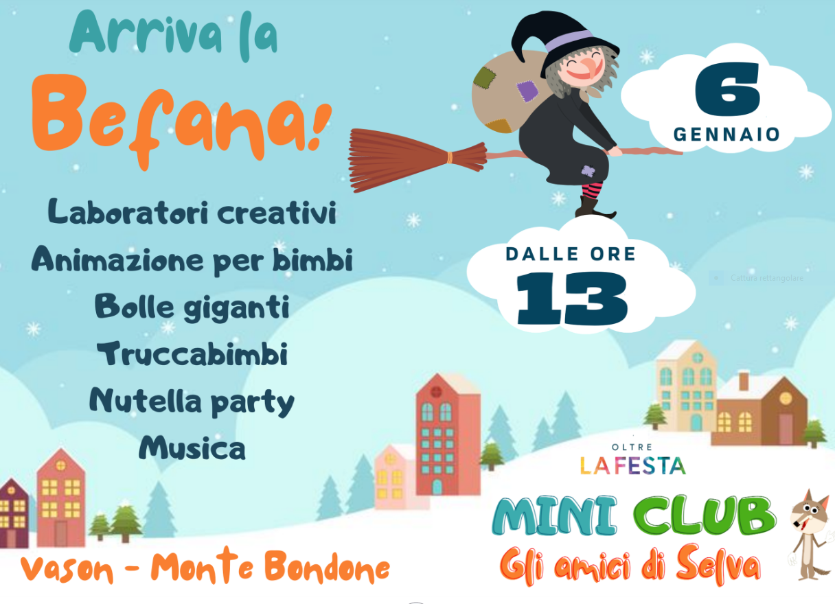 Arriva la Befana! - La Tana di Selva