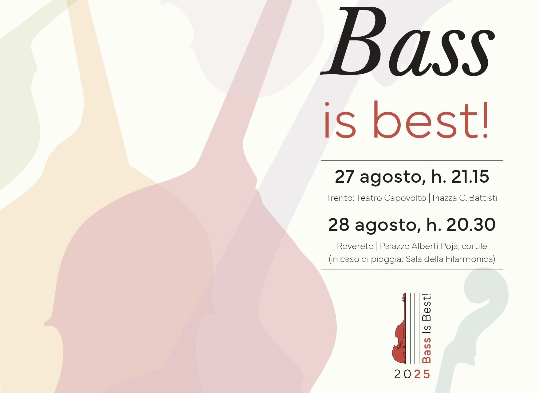 BASS IS BEST - Conservatorio F. A. Bonporti di Trento