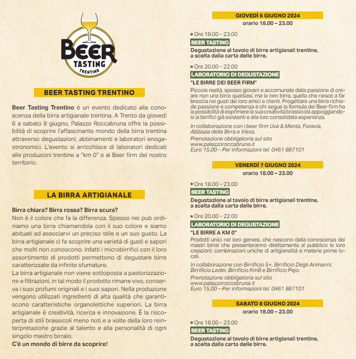 Content Dam Org 7 Images Full Rights Eventi Trento Palazzo Roccabruna Beer Tasting Beer Tasting 2