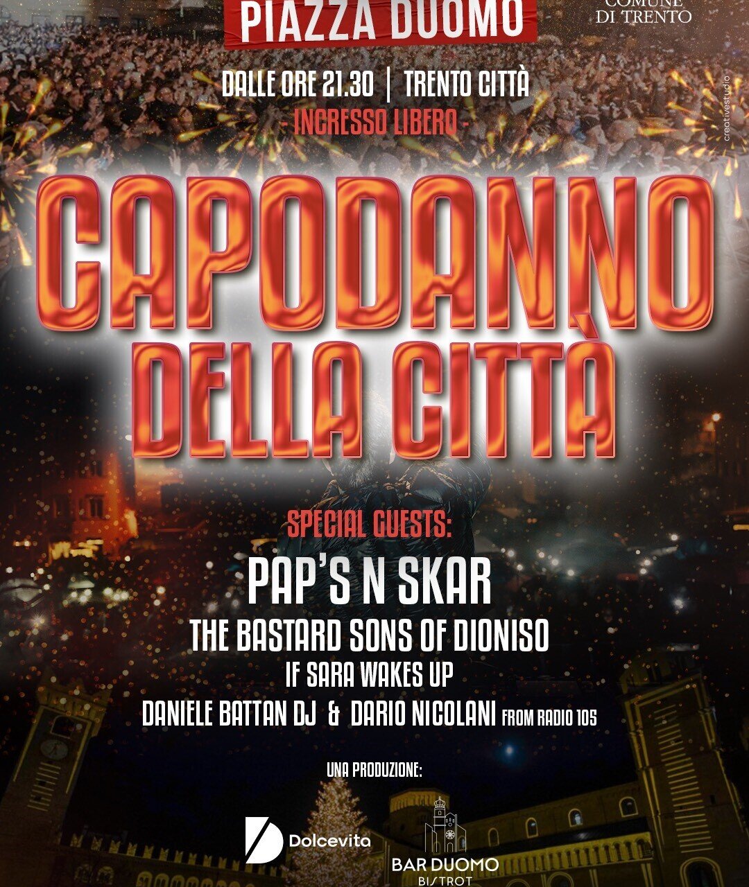 City New Year's Eve - Piazza Duomo