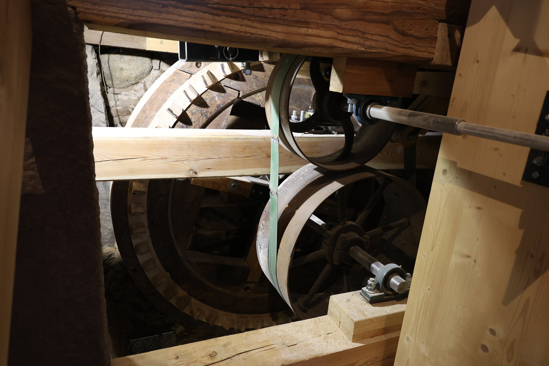 Spaziergang zur Mühle und Brauerei