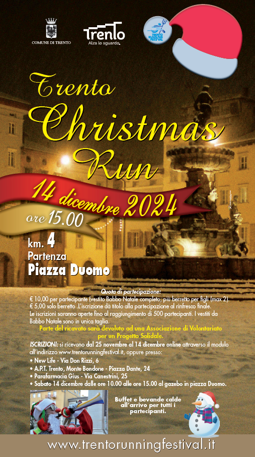 Christmas Run - Città di Trento