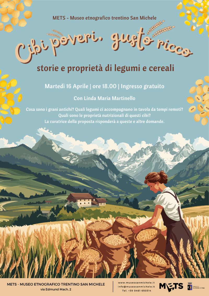 Armes Essen, reicher Geschmack: Geschichten und Eigenschaften von Hülsenfrüchten und Getreide - Neue Tagung