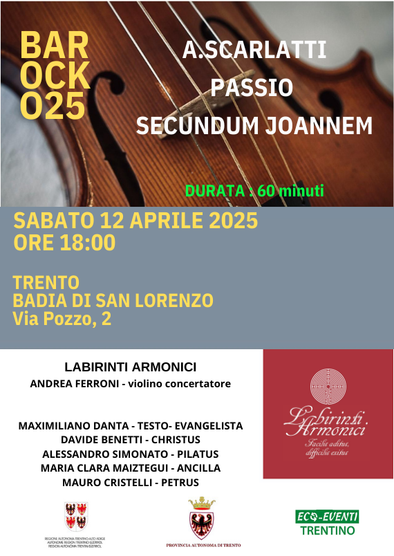 Konzert A. Scarlatti - Passion nach Johannes