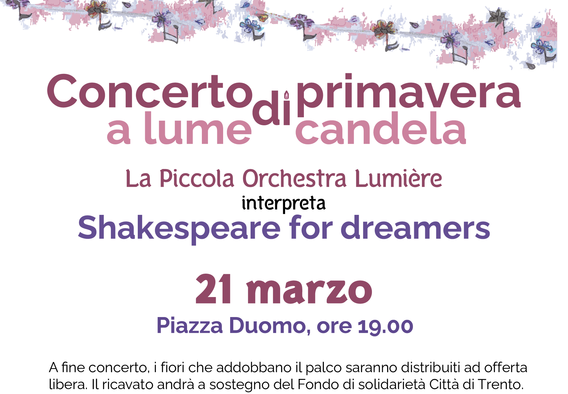 Frühlingskonzert bei Kerzenschein - Piazza Duomo