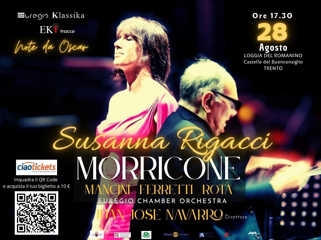 Concert “Oscar Notes” EKI 2025 Susanna Rigacci & Euregio Chamber Orchestra Conductor José Navarro