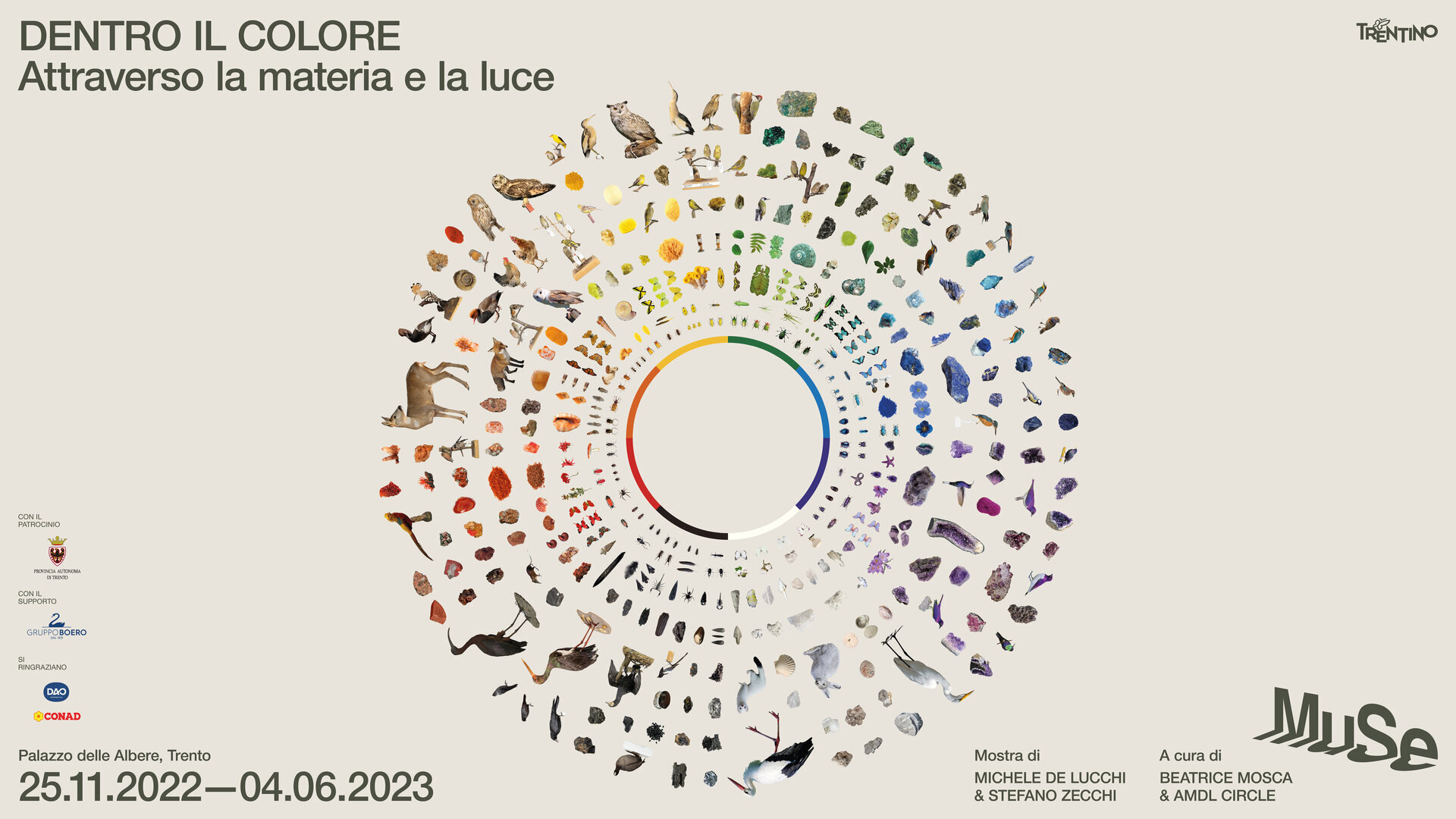 Dentro il colore. Attraverso la materia e la luce