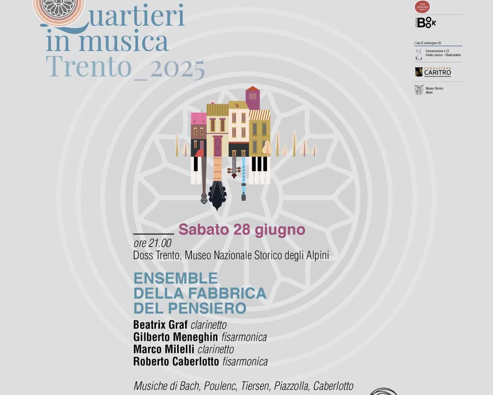 Ensemble della Fabbrica del Pensiero - Quartieri in musica 2025