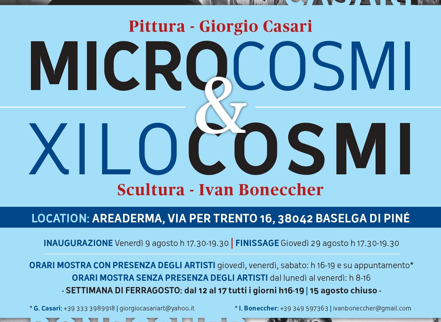 MiCROCOSMI & XILOCOSMI Art Exhibition