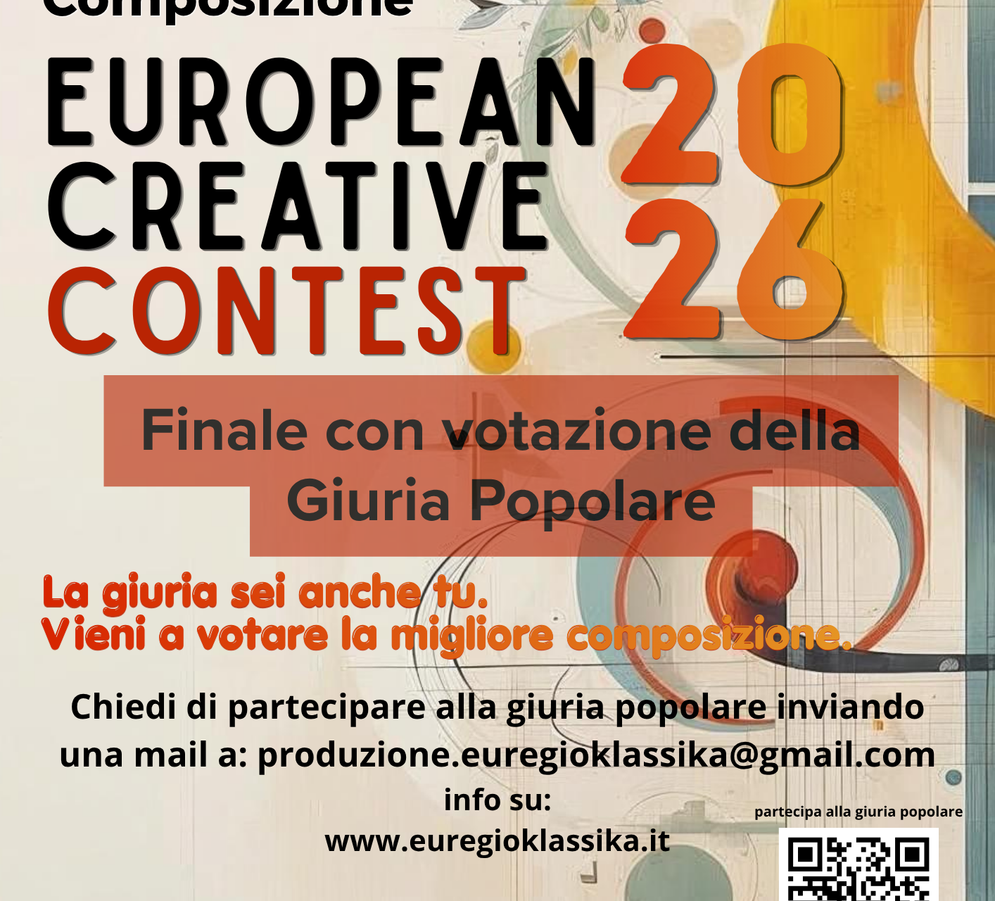 European Creative Contest 2026: In Trient findet die fünfte Ausgabe des internationalen Kompositionswettbewerbs von Euregio Klassika statt