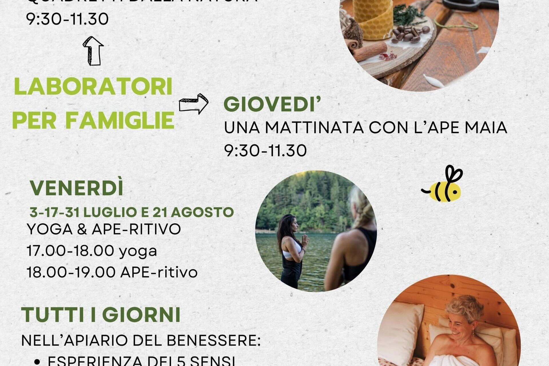 Events at Gocce d'Oro – Beekeeping and Herb Garden