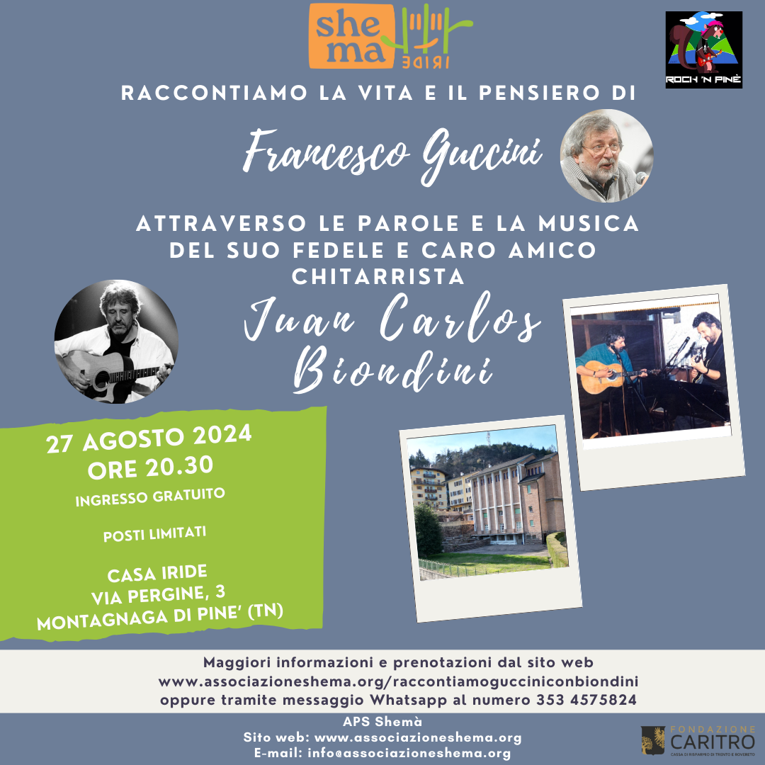 Francesco Guccini told through music and words