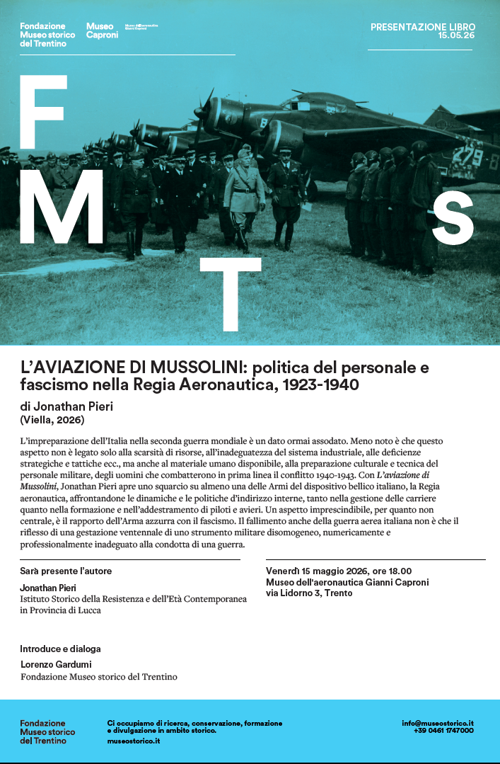 THE “HUMAN RESOURCES” OF THE ITALIAN AIR FORCE: JONATHAN PIERI’S BOOK IS PRESENTED AT THE CAPRONI MUSEUM