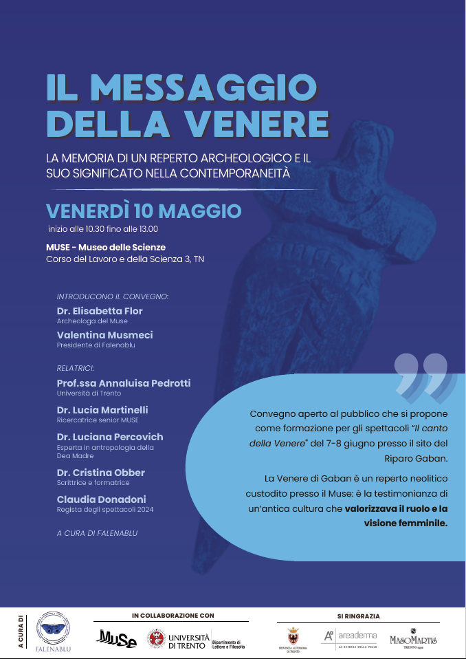 Content Dam Org 7 Images Full Rights Eventi Trento Muse 2023 2024 Il Messaggio Della Venere Il Messaggi Della Venere Muse Cover