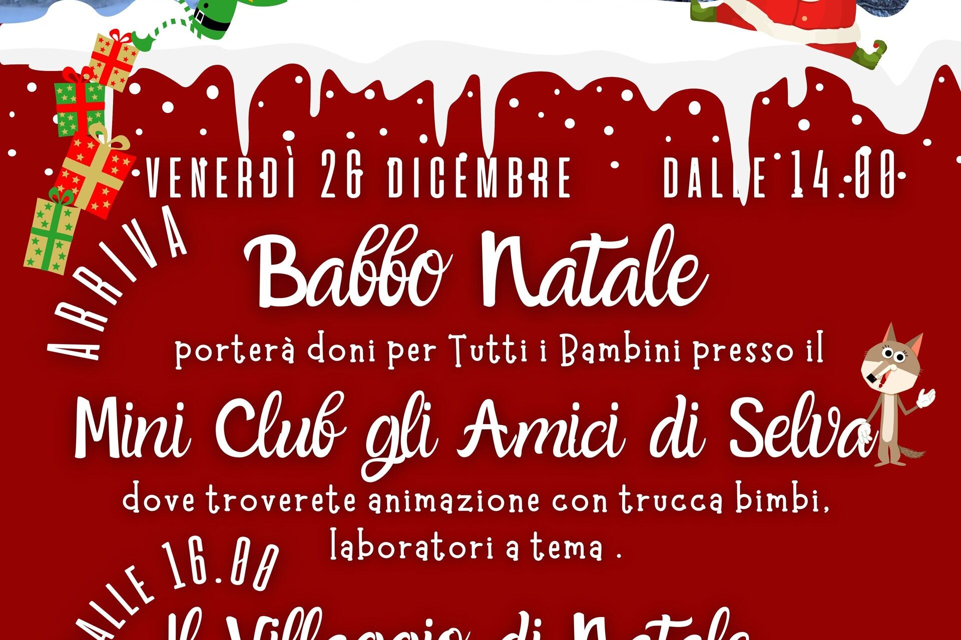 Das Weihnachtsdorf – Monte Bondone