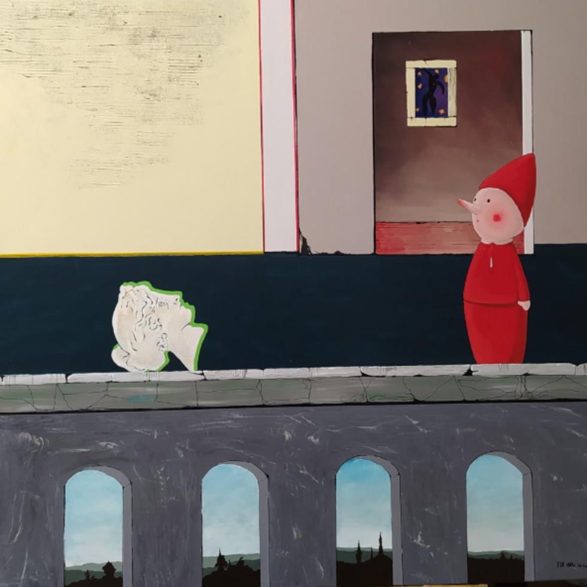 Verflechtung, Mythos, Poesie - Gemäldeausstellung