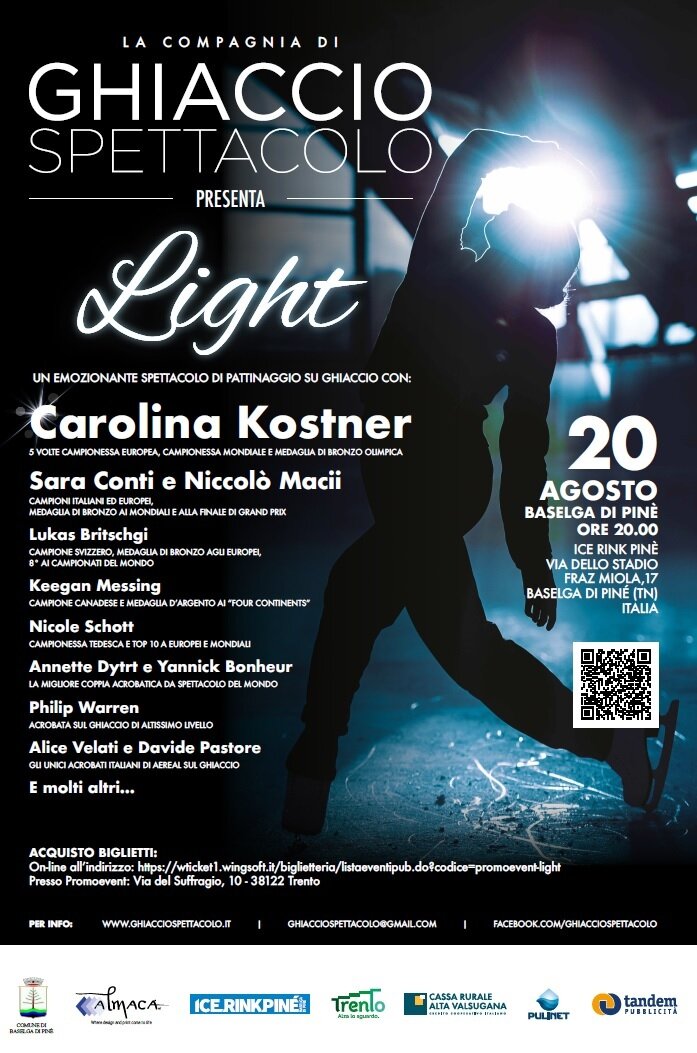 Light - Spettacolo su ghiaccio con Carolina Kostner