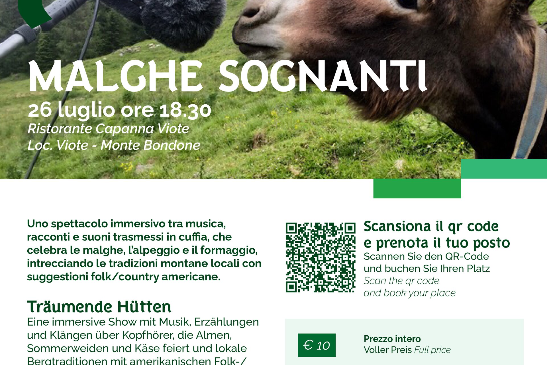 Traumhafte Almhütten – Monte Bondone