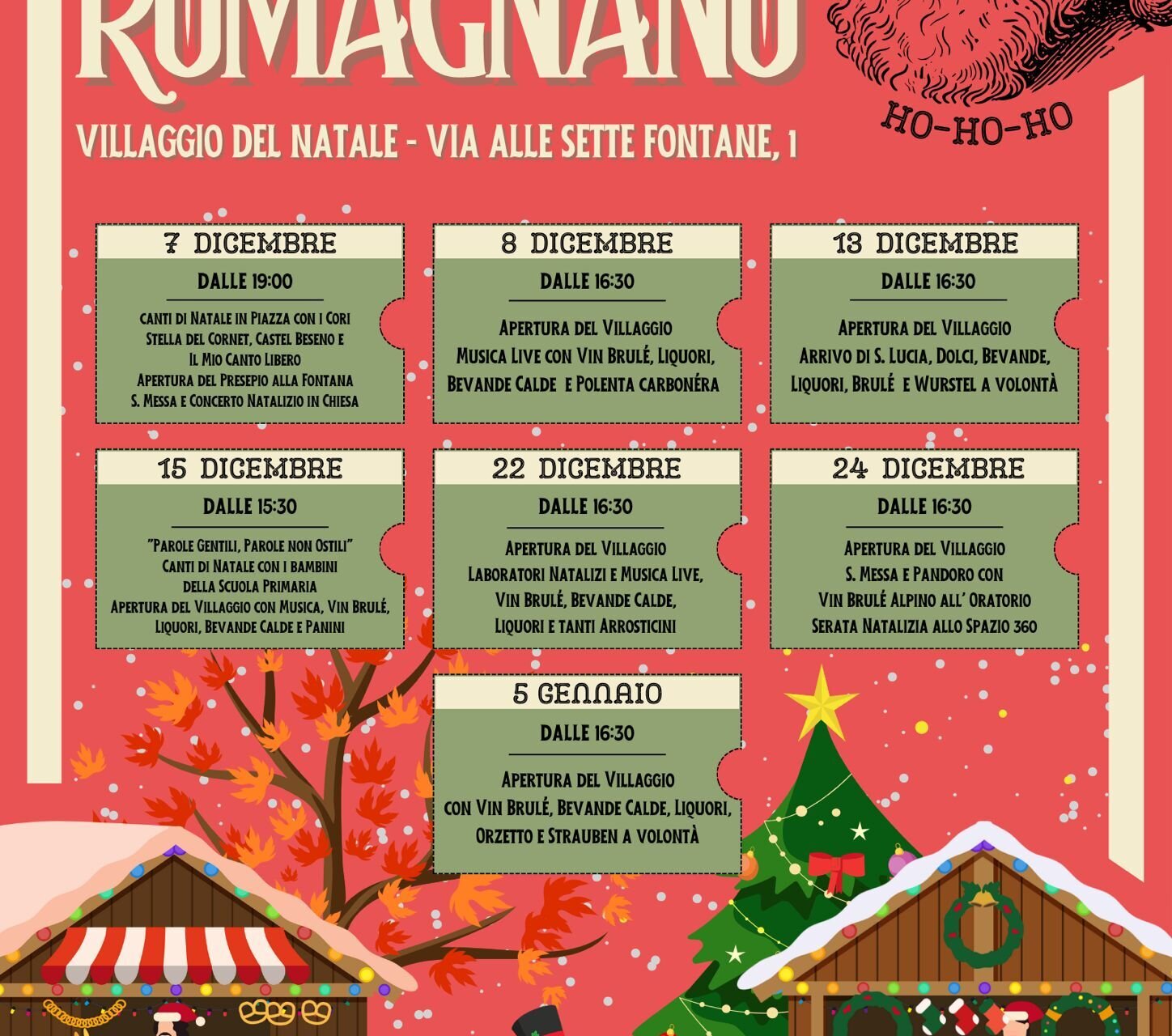 Weihnachten in Romagnano - Le Fontane Aps