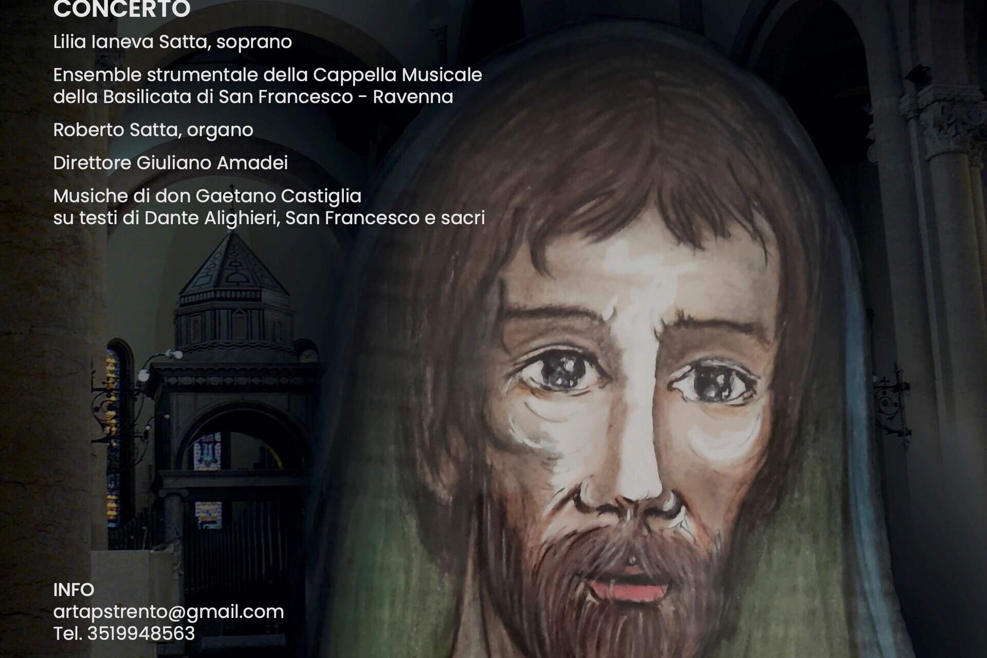 From West to East will pay tribute to the 800th anniversary of St Francis in Trento