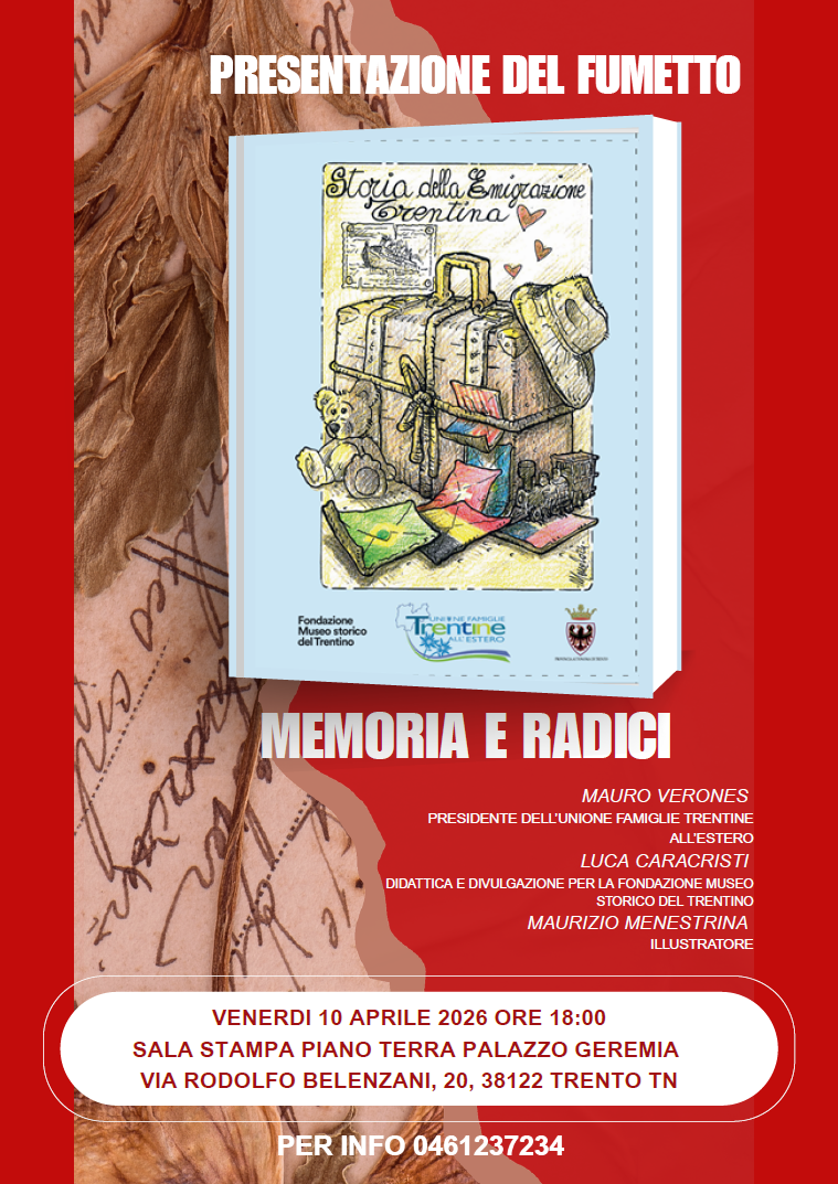 Präsentation des Comics – Erinnerung und Wurzeln – Palazzo Geremia