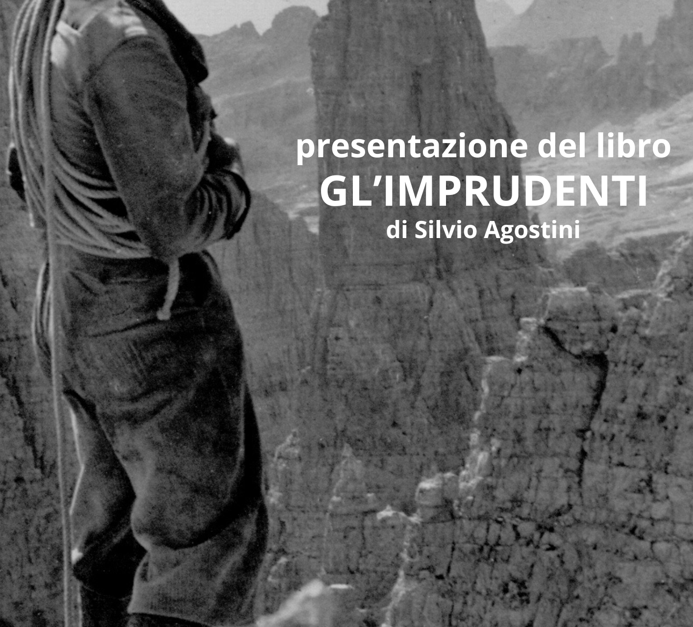 Presentation of the book "Gl'imprudenti" by Silvio Agostin