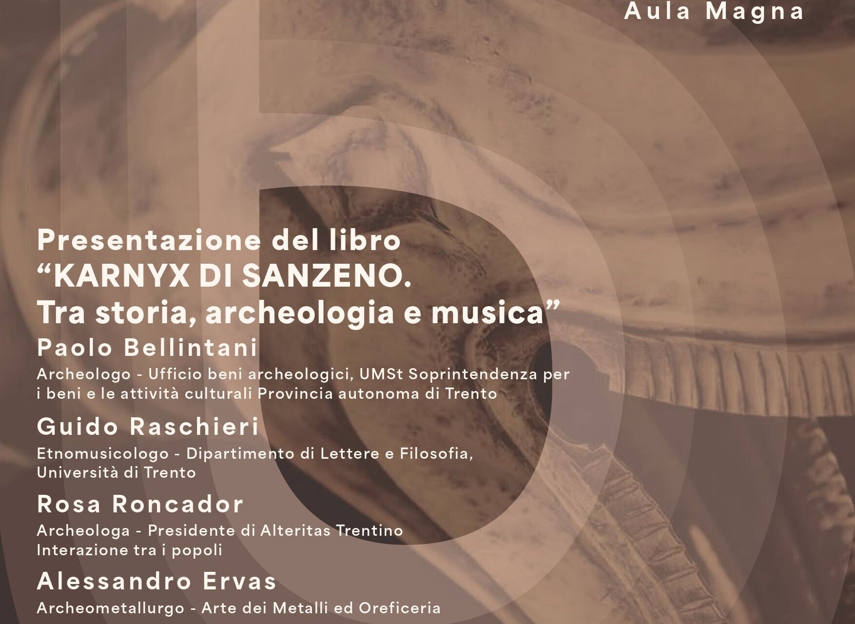 Presentazione del Volume Karnyx di Sanzeno