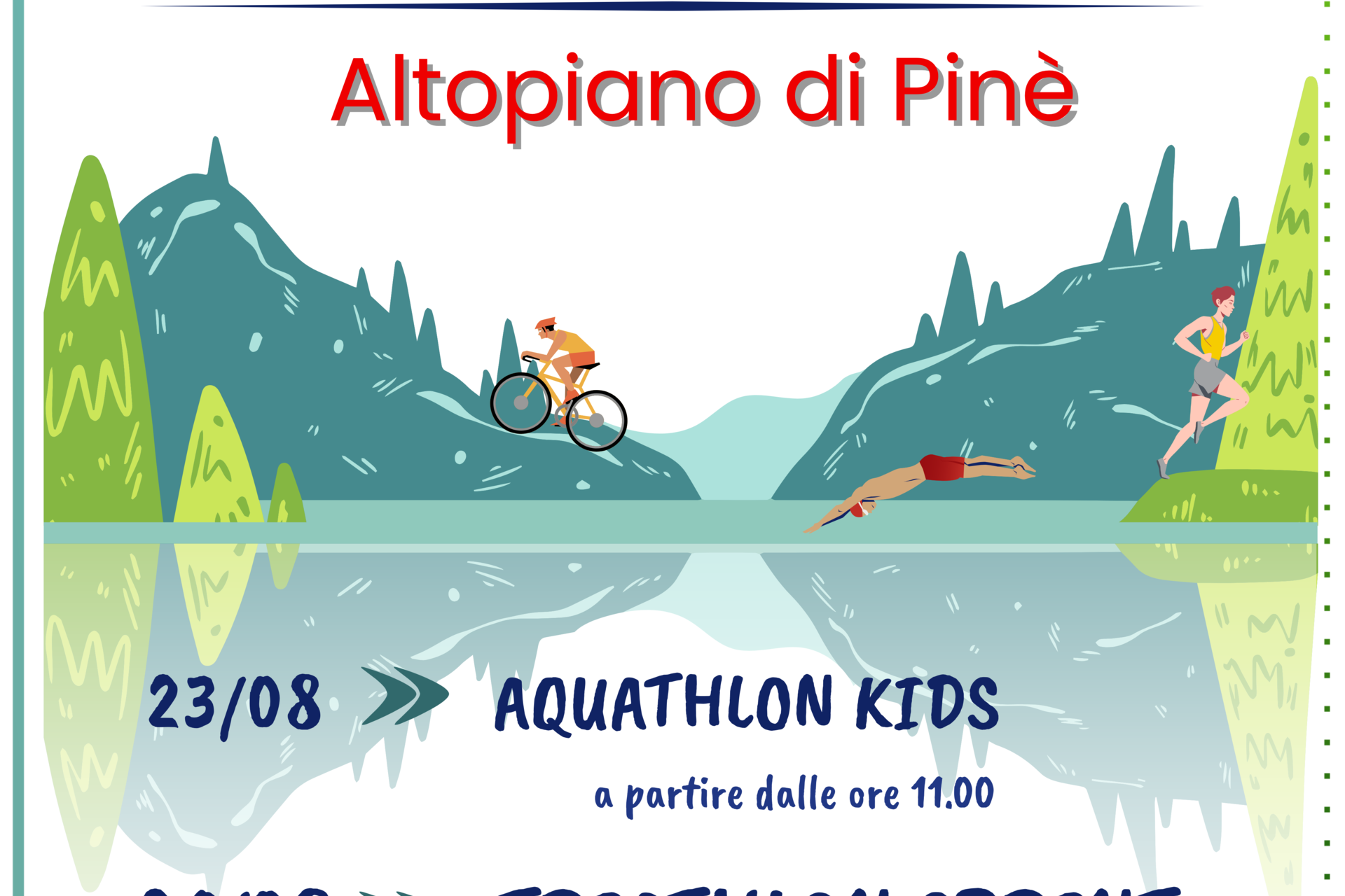 First Sprint Triathlon - Pinè Plateau