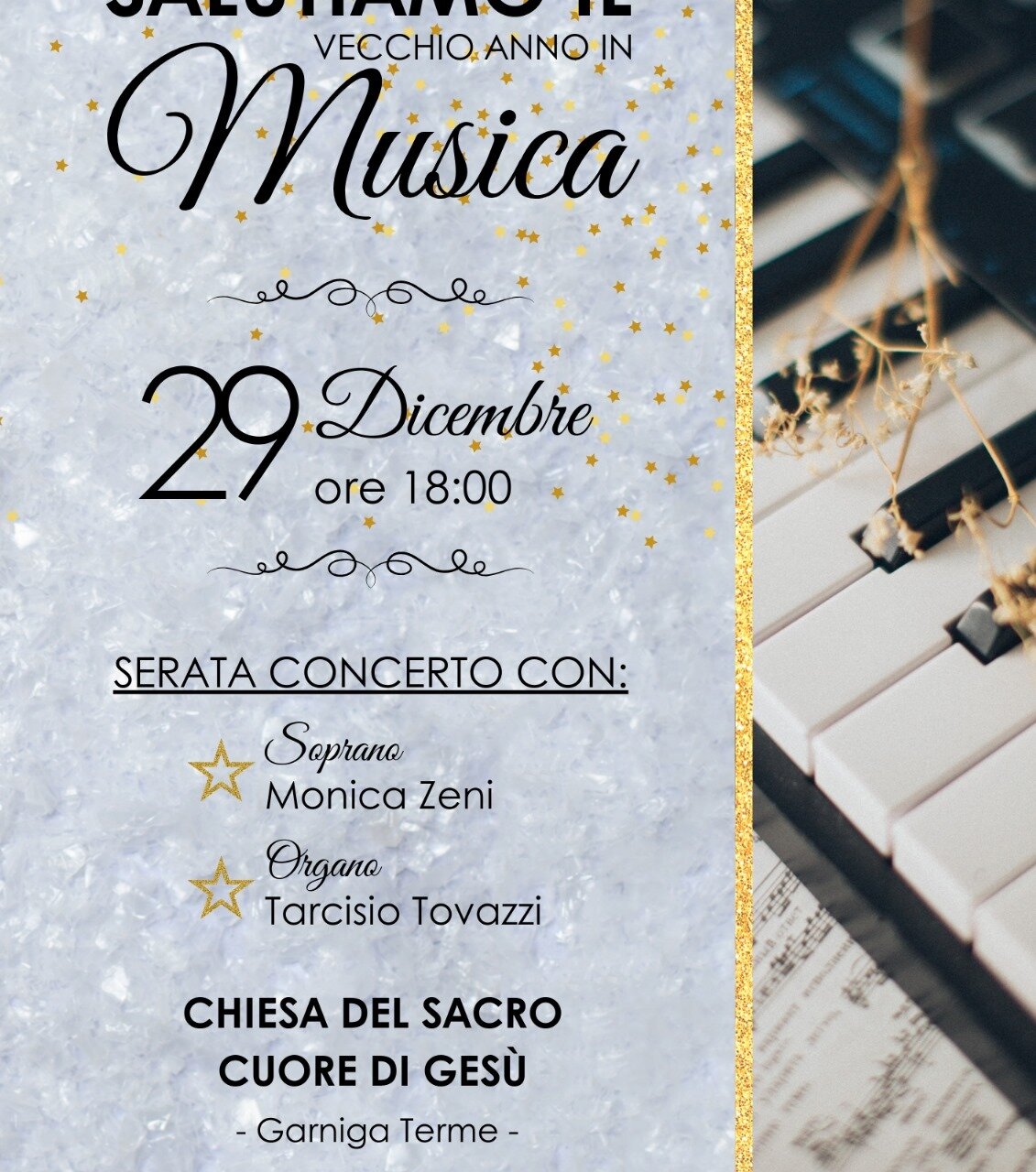 Greeting the old year in music