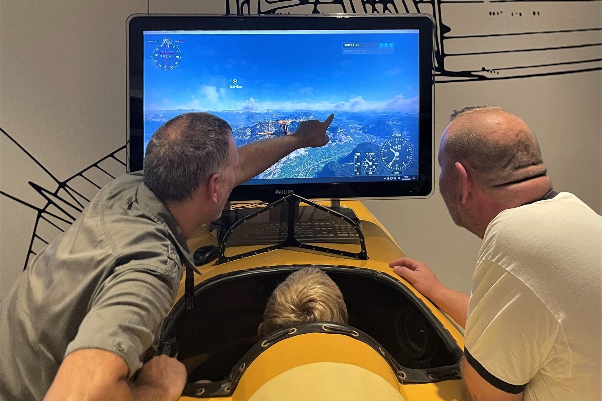 Simulatoren – Luftfahrtmuseum Gianni Caproni