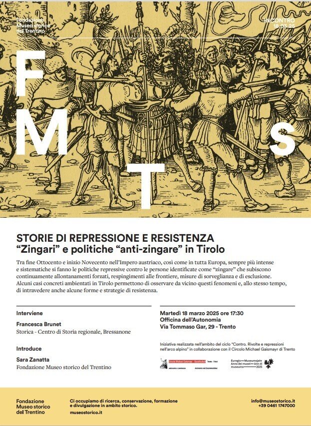 HISTORIES OF REPRESSION AND RESISTANCE - ‘Gypsies’ and ‘anti-Gypsy’ policies in Tyrol