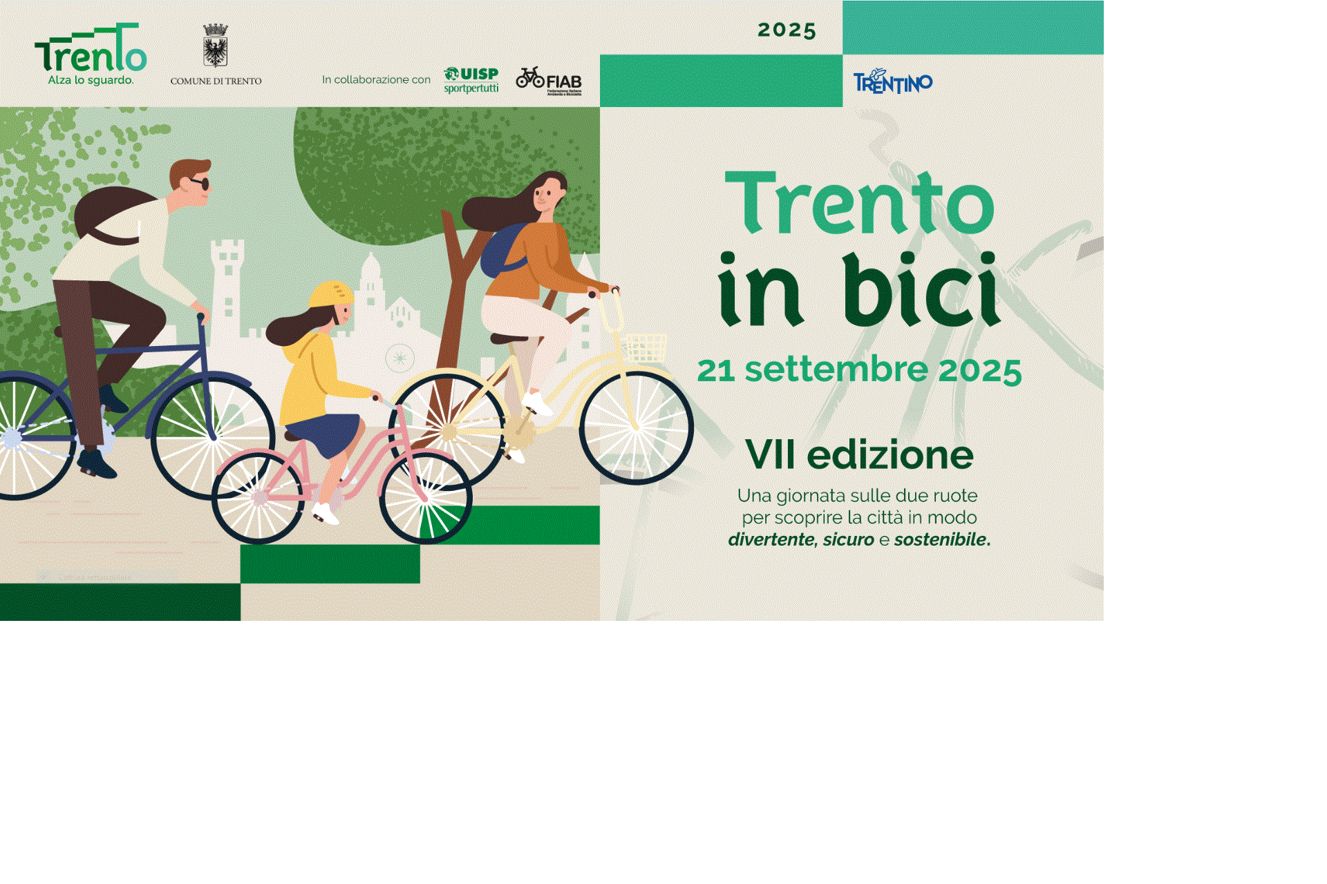 Trento in Bici - Una giornata sulle due ruote per scoprire la città in modo divertente, sicuro e sostenibile