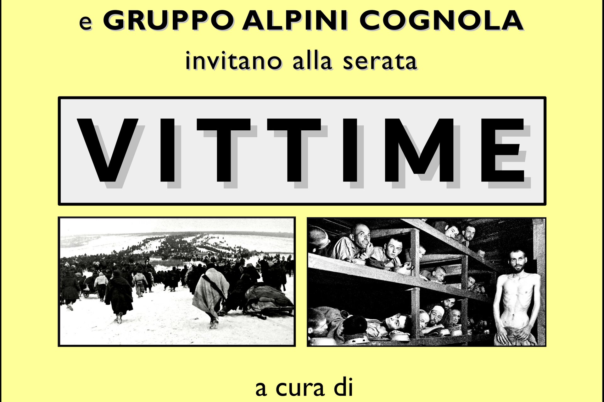 VITTIME - Giornata della Memoria