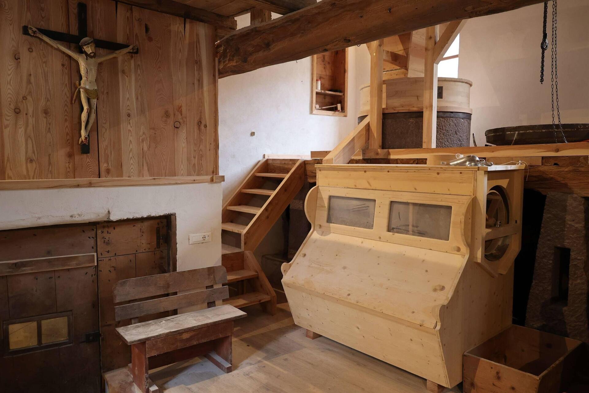 Besuch der alten Mühle
