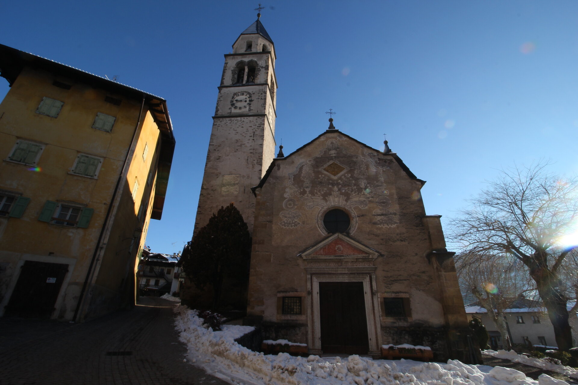 Content Dam Org 7 Images Full Rights Cultura Pine Chiese E Santuari Antica Pieve Baselga Di Pine Inverno E Borghi