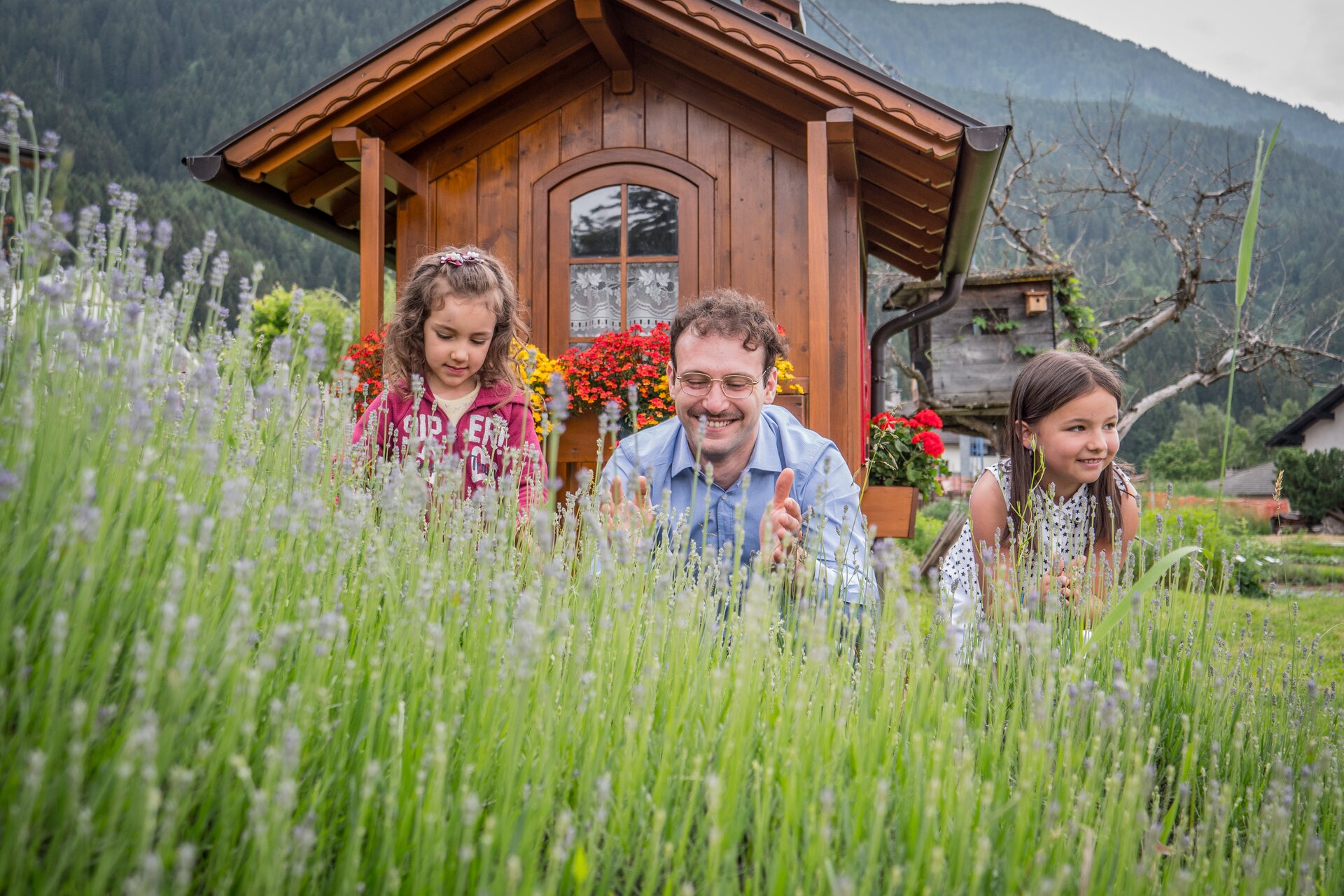 Kräutergarten der Imkerei Gocce d'Oro
