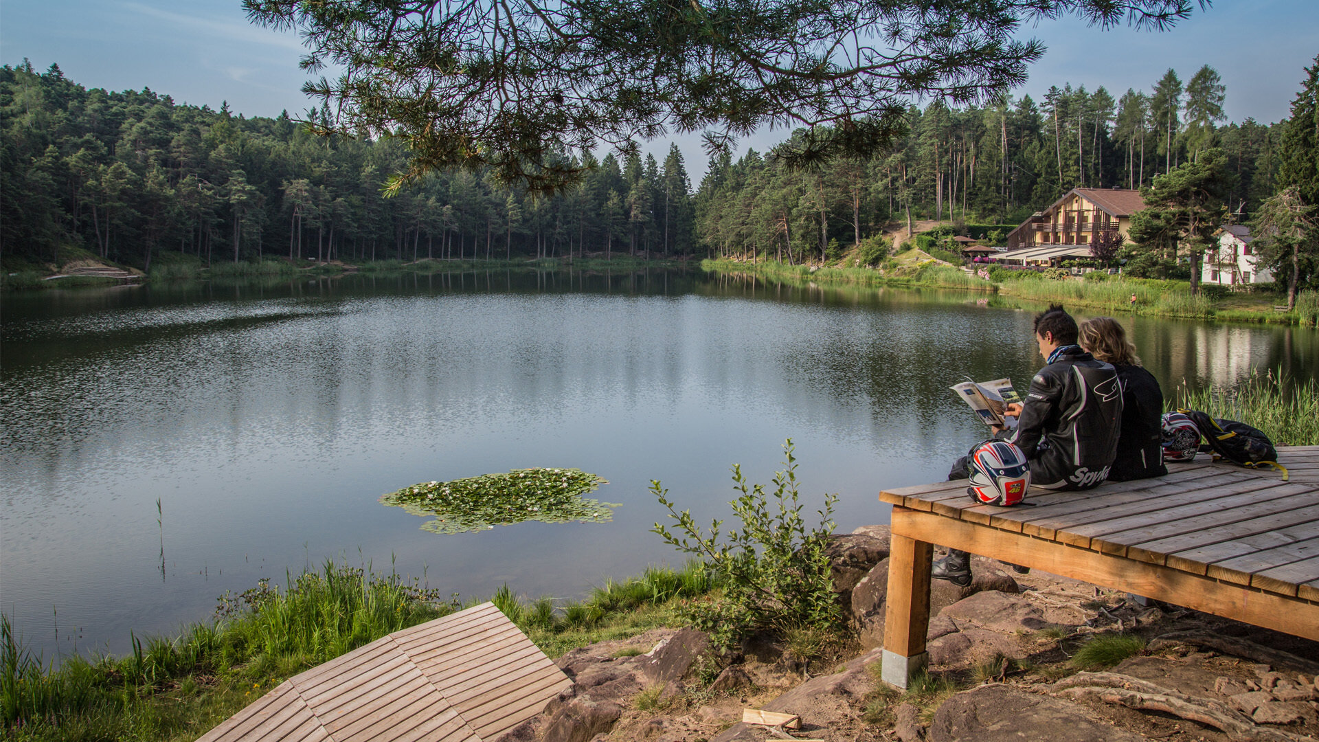 Der See von S. Colomba