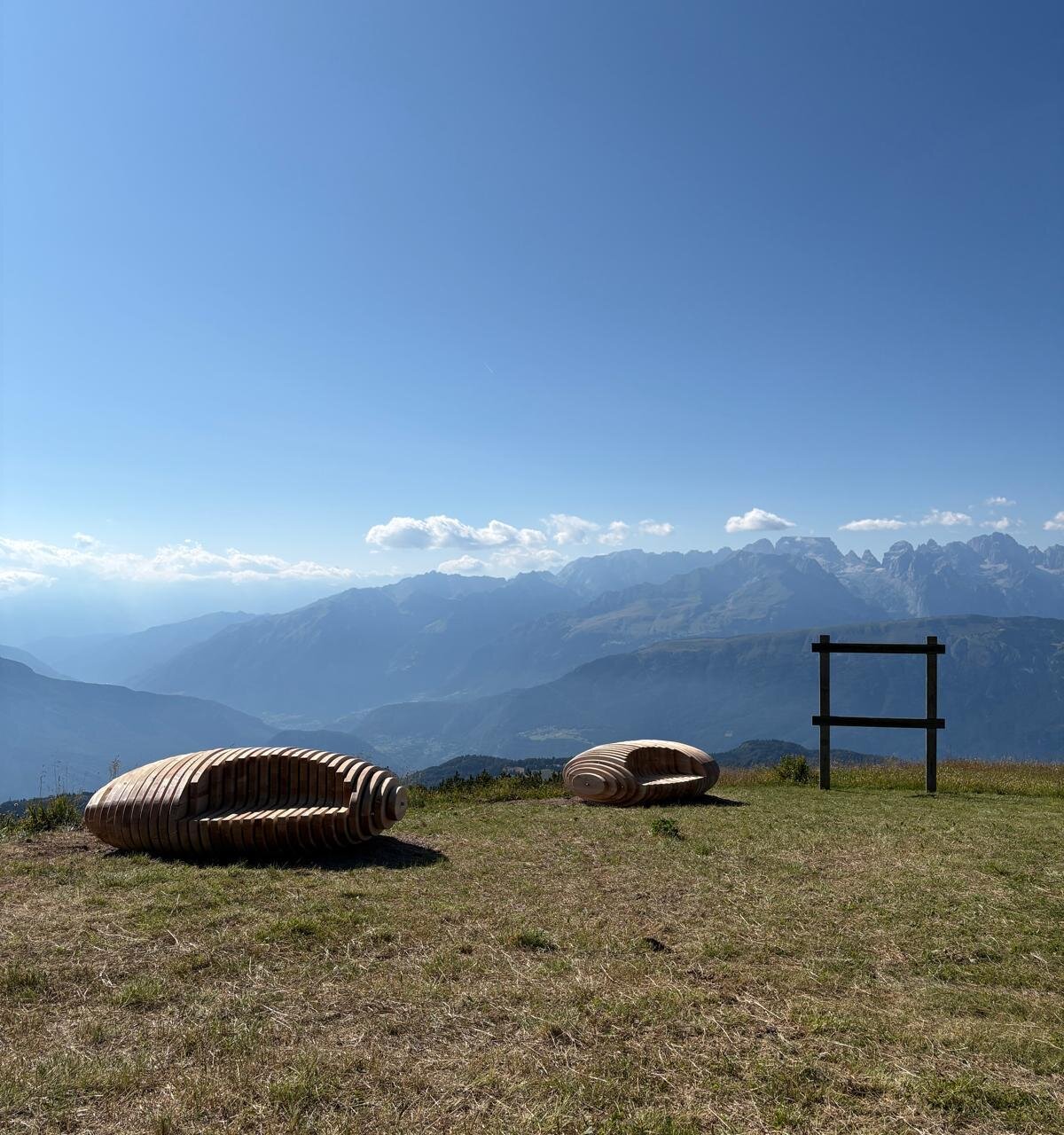Aussichtsbänke – Latschenkieferweg, Piana del Fortino