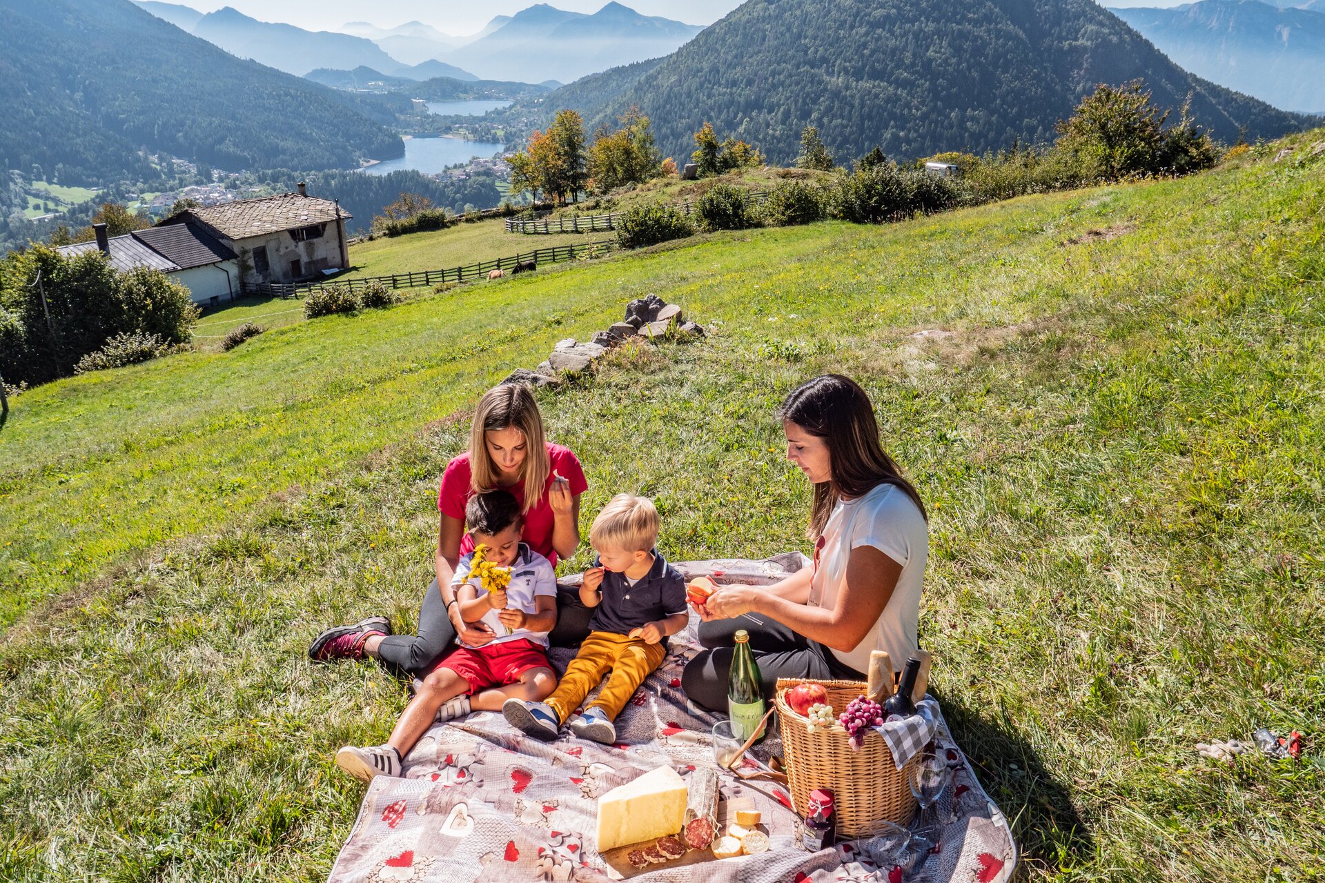 Aree picnic e punti fuoco - Altopiano di Pinè, Fornace e Albiano