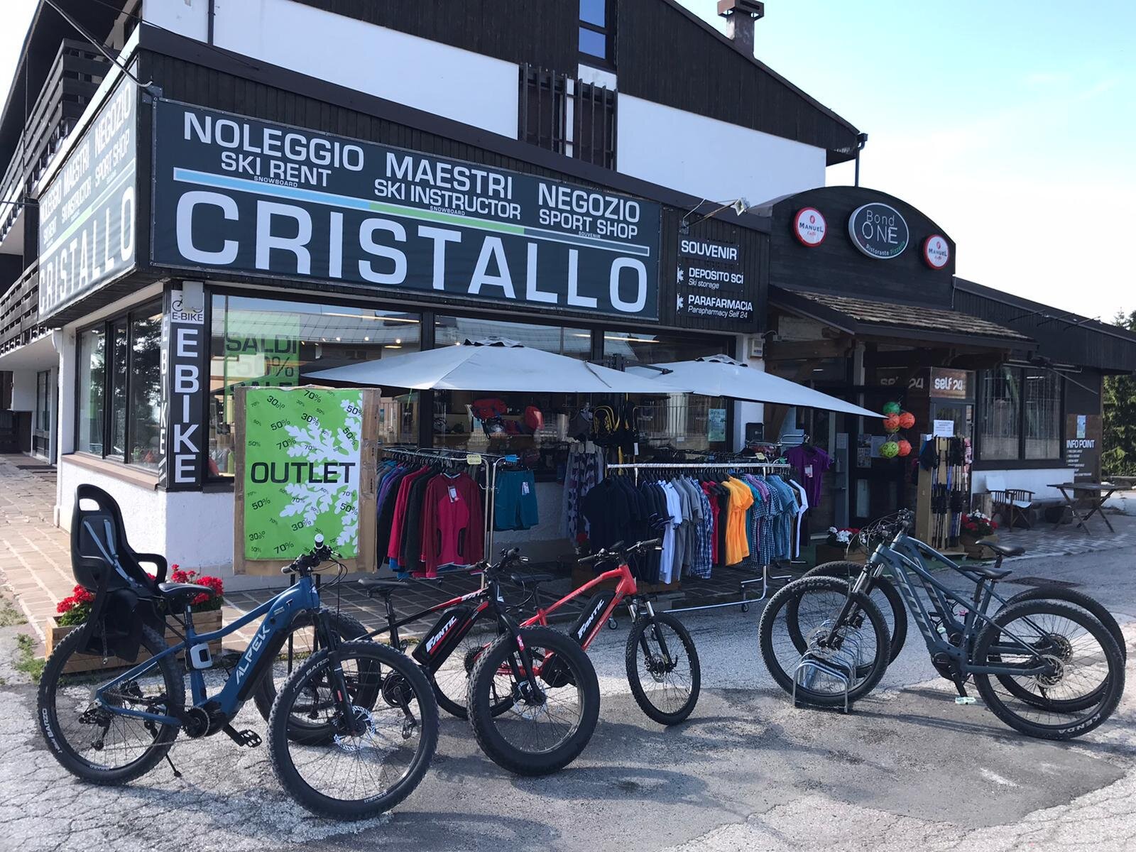 Cristallo – Fahrradverleih
